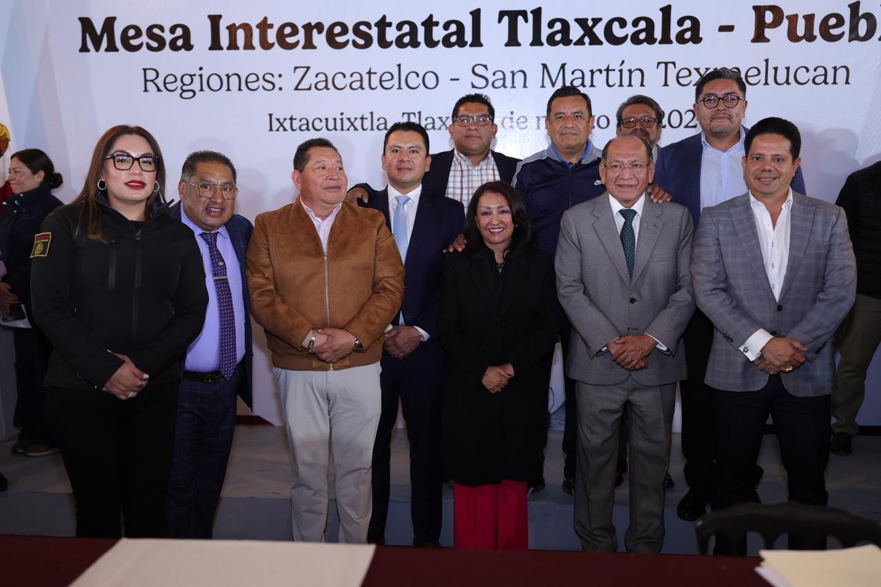 Tlaxcala y Puebla refuerzan estrategia de seguridad en el corredor Texmelucan–Zacatelco